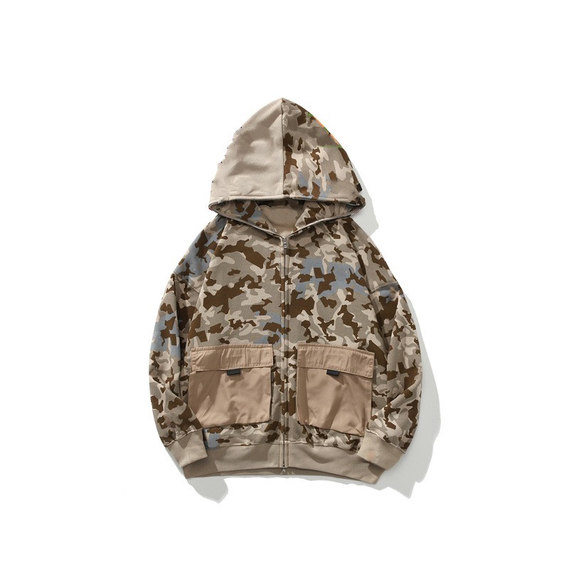 

hooded Hoodies fleece Mens Stylist Cartoon camouflage Printing Jacket Men Womens cardigan Casual Sweatshirts coat for Size M/L/XL/XXL/3XL 1681 X8NR, 11