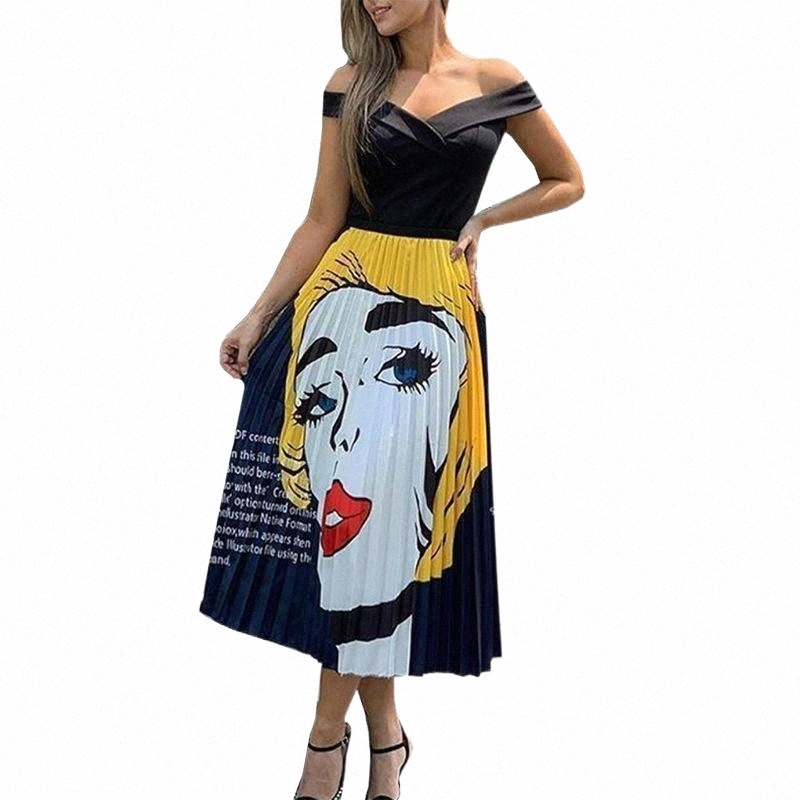 

skirts High Waist Pleated Skirt Women Autumn Summer Womens A Line Long 67Uu#, Beige