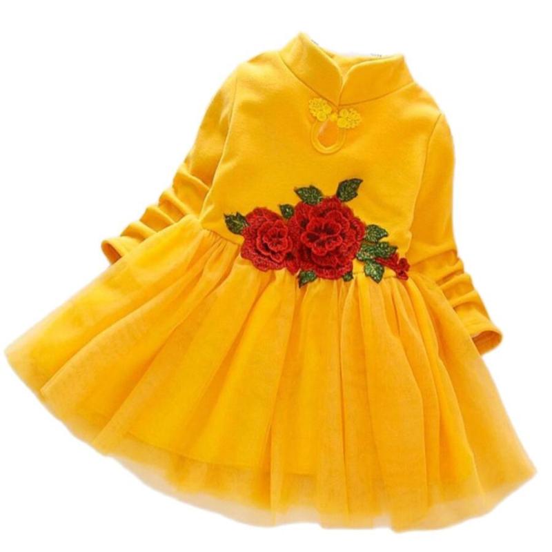 

Girl's Dresses Flower Baby For Girls Party Lace Vestido Tutu Toddler Girl Clothes Kids Cosplay Costume 2 3 4 5 6 YearsGirl's, White