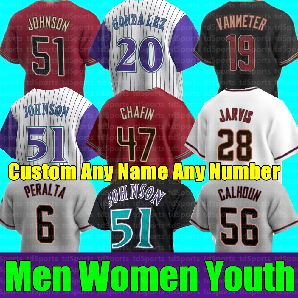 

Custom New Mens Women Youth Baseball Jersey 51 RADDY JOHNSON 4 KETEL MARTE 56 KOLE CALHOUN ARIZONA MADISON BUMGARNER DIAMONDBACKS ROBERTO CLEMENTE 28 HECTOR Rondon, As shown in illustration