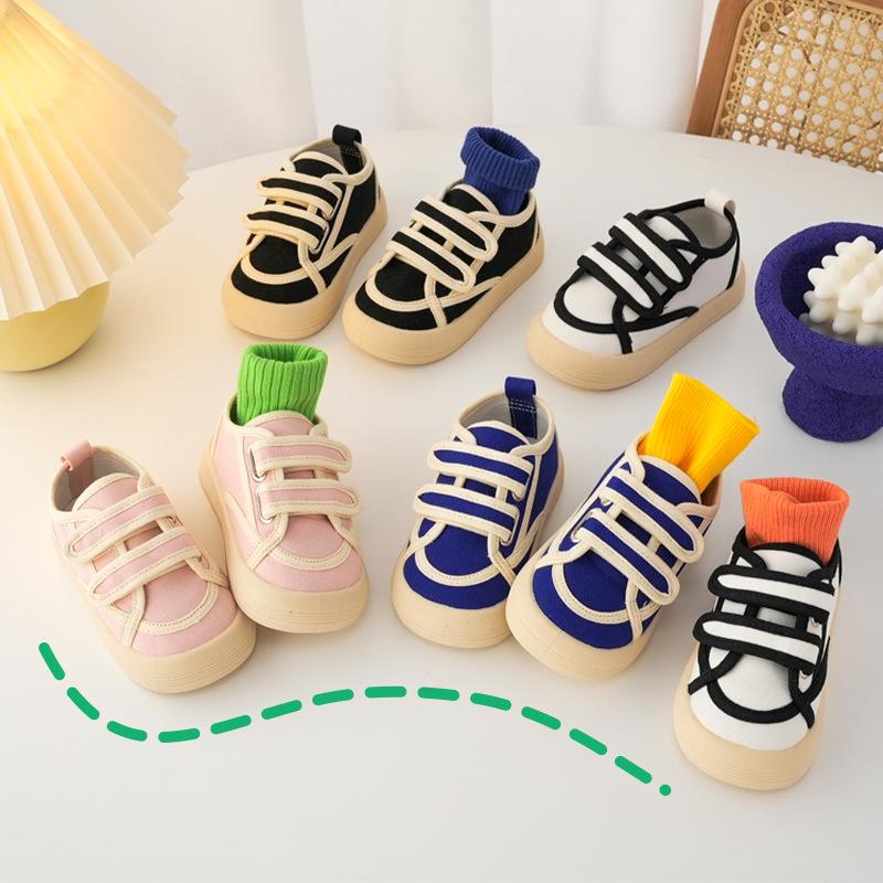 

Athletic & Outdoor Children's Shoes Spring 2022 Korean Fashion Girls Casual Sneakers Boys School Toddler Sport 1-7 Years OldAthletic, White