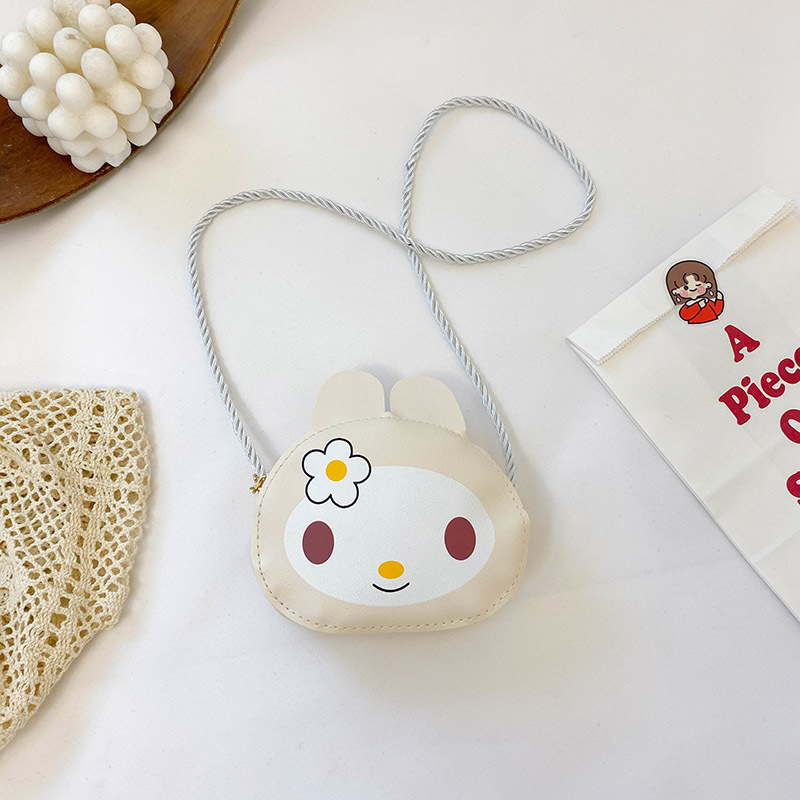 

New Cute Bunny Children's bag MINI trend cross-body ins one shoulder cartoon air PU small bag 220080901