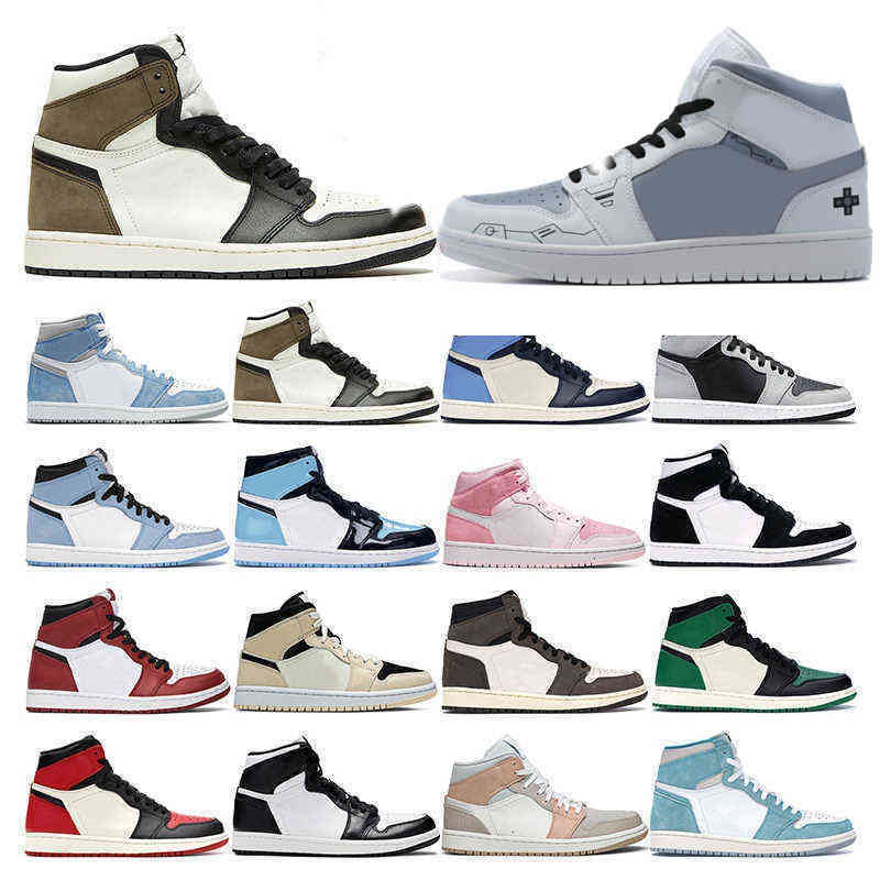 

basketball shoes 1s jumpan womens Hyper Royal shadow 2.0 University Blue Bred Patent Dark Barely ge Green men trainer sport sneakers