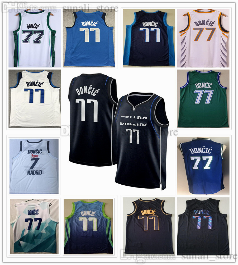 

77 Basketball Luka Navy Select Series Doncic Jerseys Rookie of the Year Team