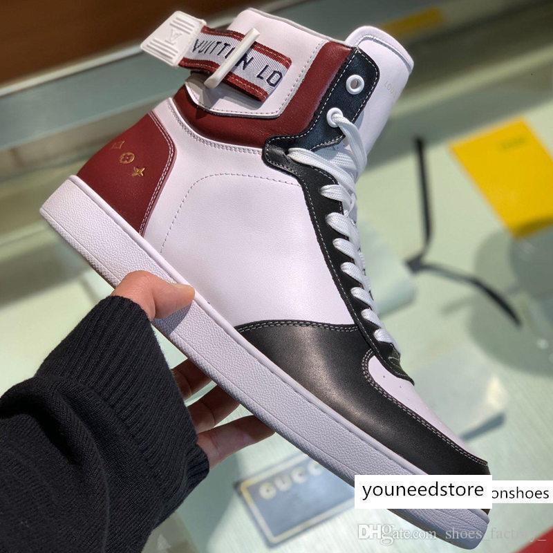 

Personality Luxury Designer Men Sneaker Casual Shoes Top Boot Leather Sneakers Ace Stripes Shoe Walking Trainers with, As picture