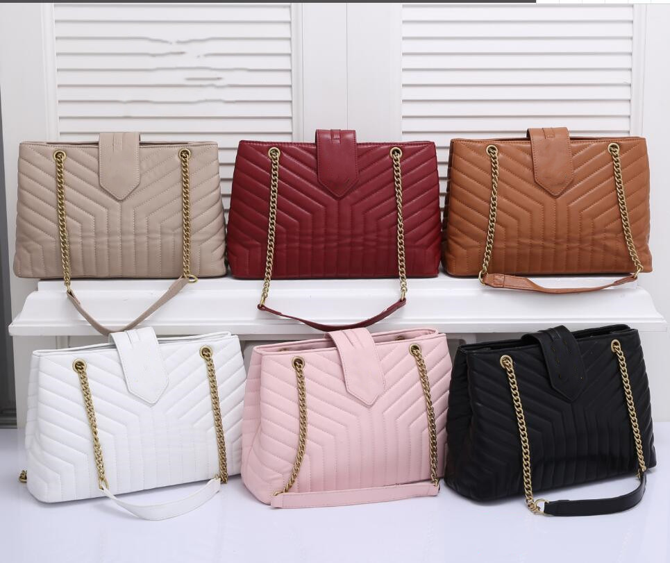 

LOULOU chain shoulder bag handbag Thread designers bags WOMEN leather messenger crossbody WOMAN purse key card Wallet Handbag Totes BACKPACK ZZ, Extra freight