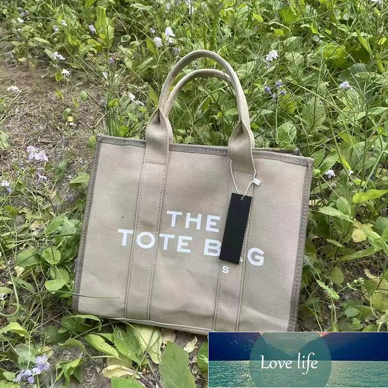 

Women's Small Tote Bags Shoulder Jacquard Canvas Hand Shopping Bag Hand-Carrying Fashion, As pic