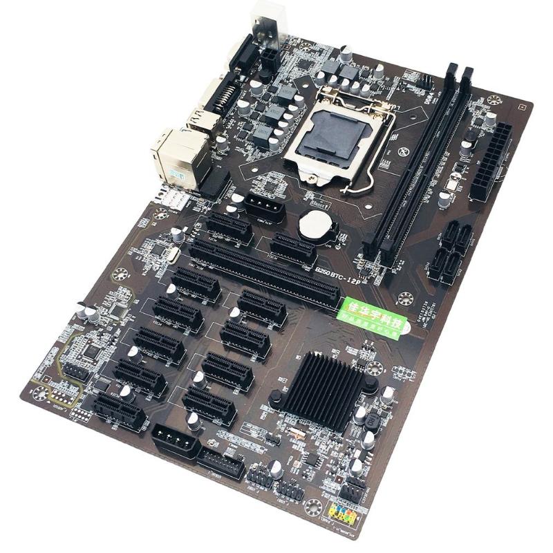 

Motherboards B250 BTC MINING Motherboard For Asus EXPERT 12 Graphics Card Rig ETH Moainboard LGA1151 USB3.0 SATA3 Intel B250M
