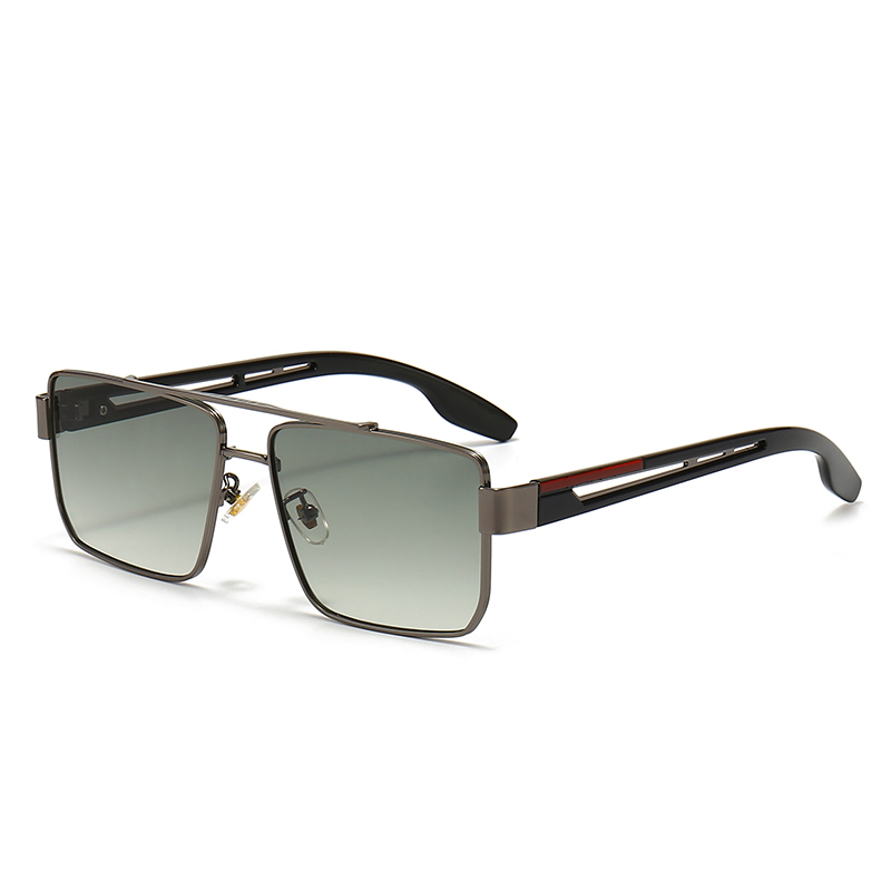 fashion sunglasses woman for mens Trendy Oval Eyewear Mixed Metal Square wayfarer Classic style men beach Sports Anti ultraviolet beach luxury glass