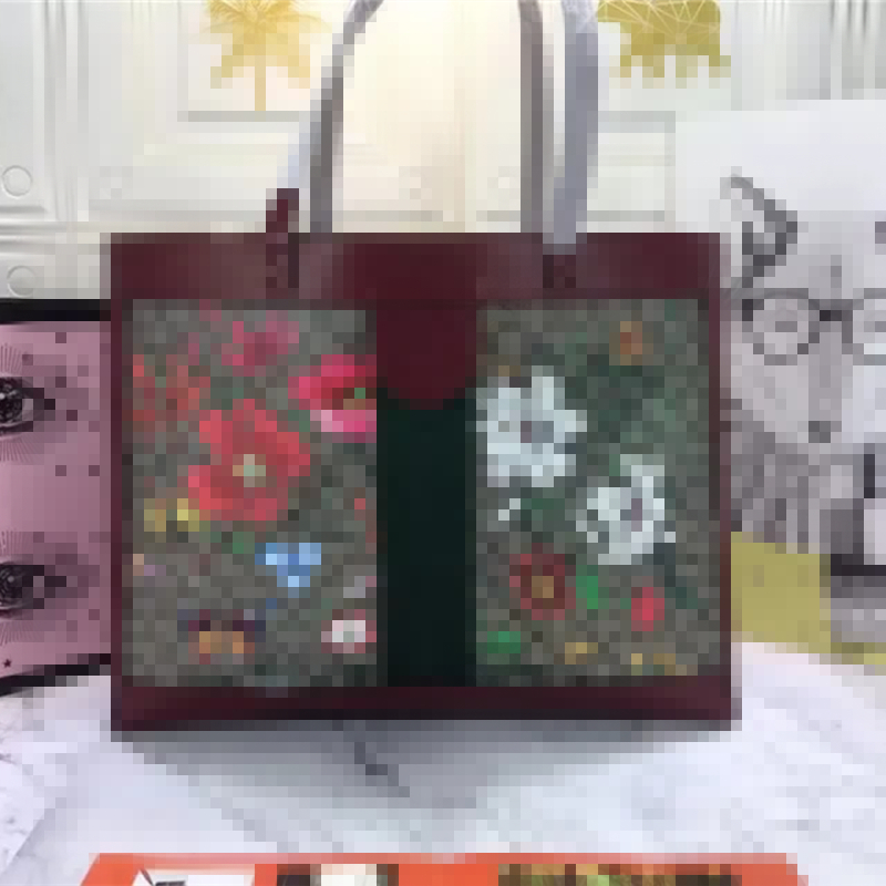 

Designer Bags Luxury purses 547947 Ophidia Web Ebony Beige Soft fashion Woman Leisure shopping Totes Flora Bag Handbags Size:44*33*15cm, Don't pay it