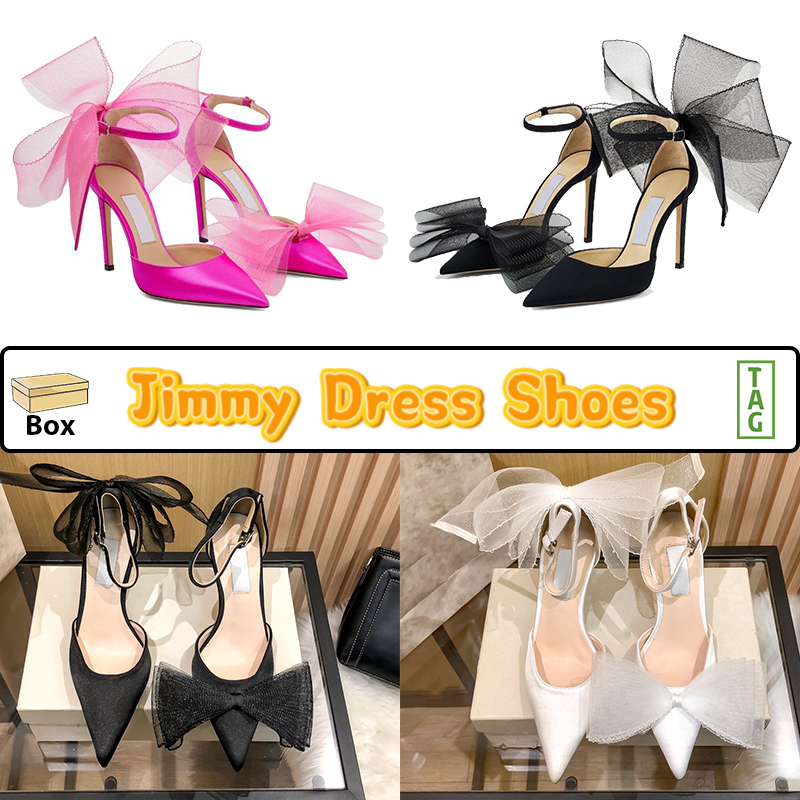 

With Box London Jimmy Dress Shoes High Heel Wedding Shoe Party Pointed Toes Cho Outdoor Designer Sneakers Latte Black Fuchsia Women Sneaker, Double shoe box