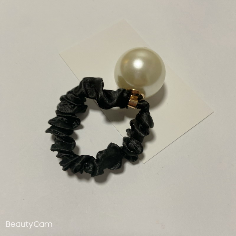 

Fashion pearls elastic hair ring rubber bands head rope hairpins popular headwear jewelry in European and American countries