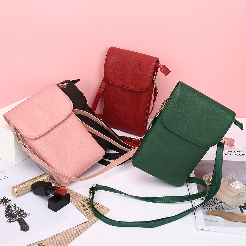 

Cute design teenager girls leisure small bags crossbody cell phone purse wallet bag