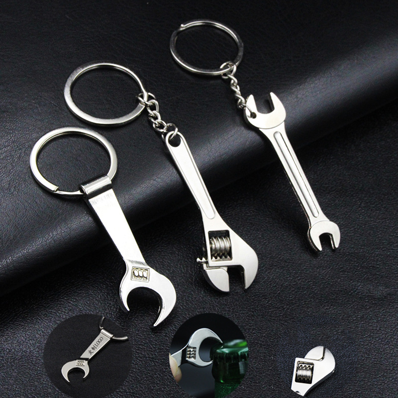 

Creative Mini Imitation Tool Keychain Adjustable Wrench Key Chain Metal Keychains Pendant Gift Jewely Accessories Bulk Price