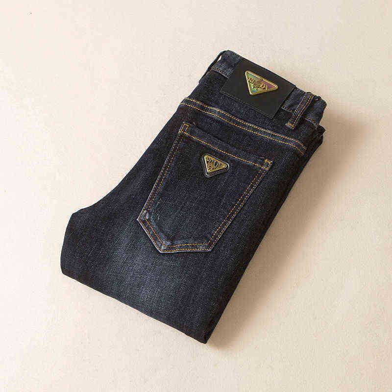 End High Jeans Men's 2022 Winter Fashion Brand Autumn and Casual Slim Pants