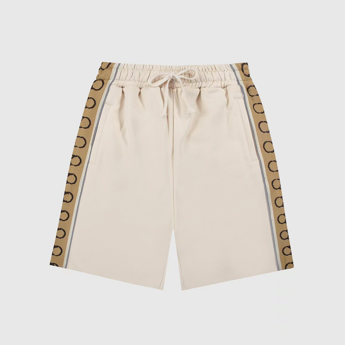 

Men's Plus Size Shorts with cotton printing and embroidery,Triangle iron 100% replica of European sizeCotton shorts 44d