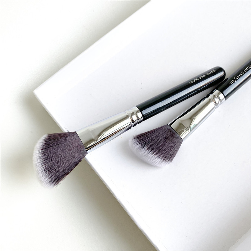 

CREAM Cheek Makeup Brush 128 Soft Anlged Contour Blush Sculpting Powder Cosmetics Beauty Tools 220722