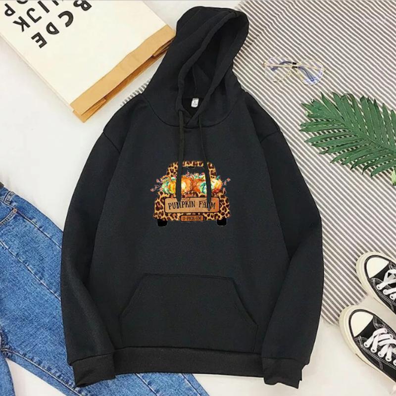 

Leopard Truck Pumpkin Hoodies 2022 Thanksgiving Patch Sweatshirt Women Long Sleeve Women' & Sweatshirts, Sk4521-y14
