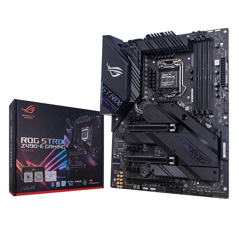 

Motherboards Original For ASUS ROG STRIX Z490-E GAMING ATX Motherboard