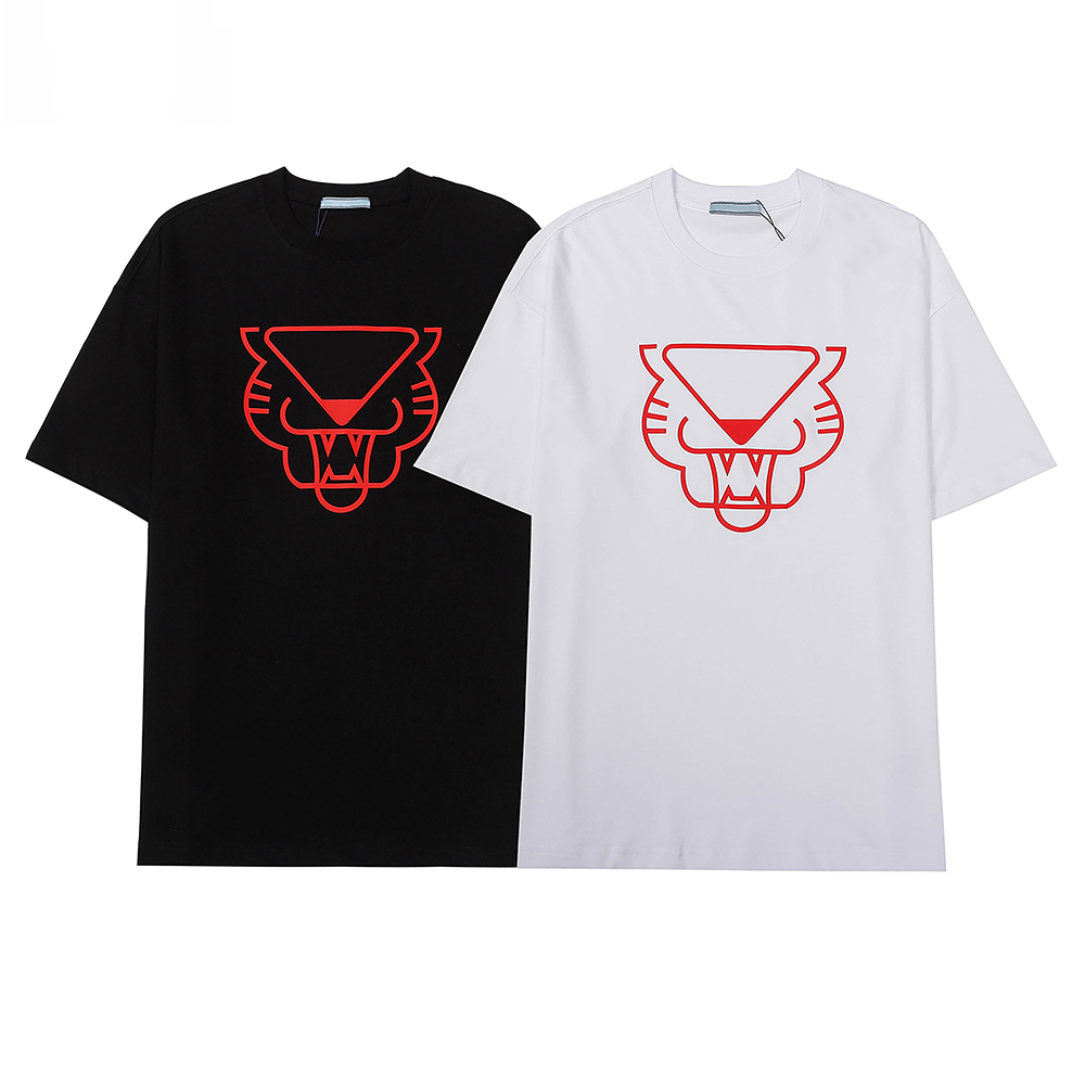 

mens Womens Designer T shirts Printed Fashion mans tshirts Tops Quality PRA Cotton Casual Tees Short Sleeve Luxury Hip Hop Streetwear T-Shirts, Customize