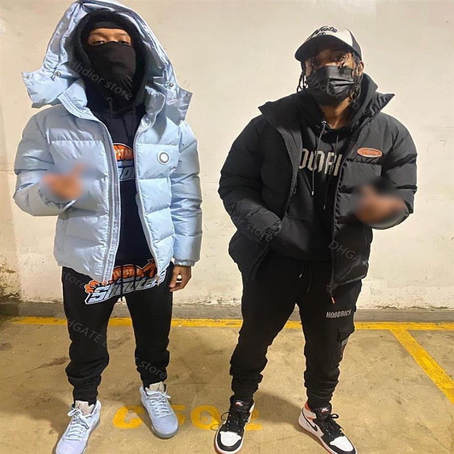

Trapstar down jacket luxury designer embroidered letter zipper jacket winter men and women warm cotton coat hip hop high street ti305l, Extra shipping only