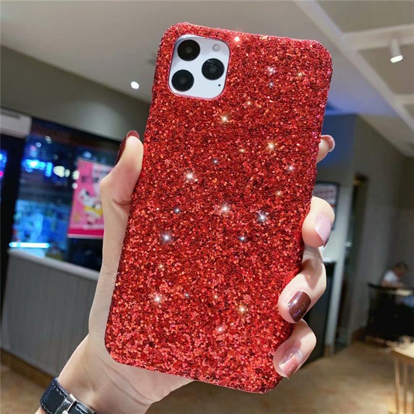 

Fashion Glitter Premium Rhinestone Cases For iPhone 12 11 Pro Xr Xs Max 8 7 Luxury Designer Women Defender Phone Back Cover261Z, Silver