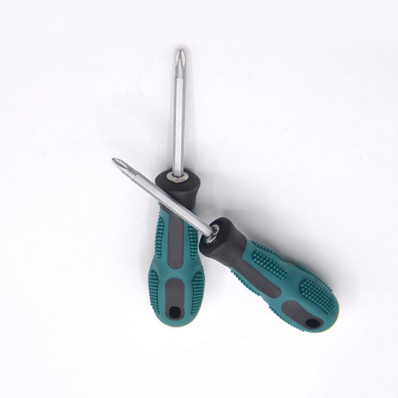

Hand Tools 1pcs Multifunction Screwdrive With Handle Chrome Vanadium Steel Cross-Shaped Magnetic Bit Home Repair Manual Tool Dual Purpose
