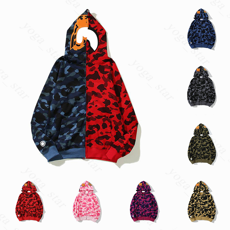 

Mens Womens Hoodies Fashion Men Deisigners Hoody Stylist Cartoon Shark Printing Hoodies Jacket Man High Quality Casual Sweatshirts Size M-3XL, 21