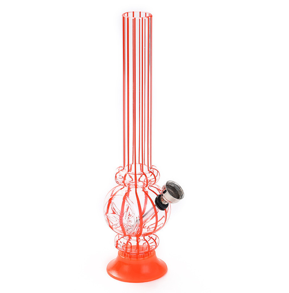 

Smoking Water Pipes Hookah stripe Mini Bong accessory Multiple colors 210mm Height detachable Easy Cleaning Acrylic Bong Tobacco Shisha Tool