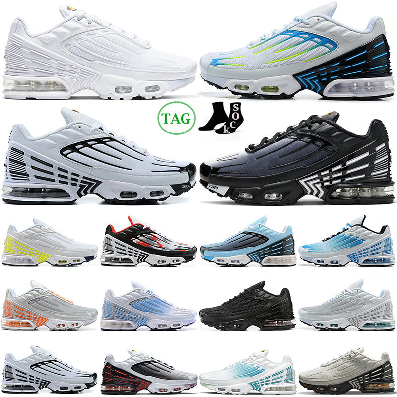 

Tns Plus Tn 3 Tuned Running Shoes Men Women Laser Blue Aqua Volt White Grey Light Bone Yellow Hyper Blue Mens Trainers Outdoor Sports