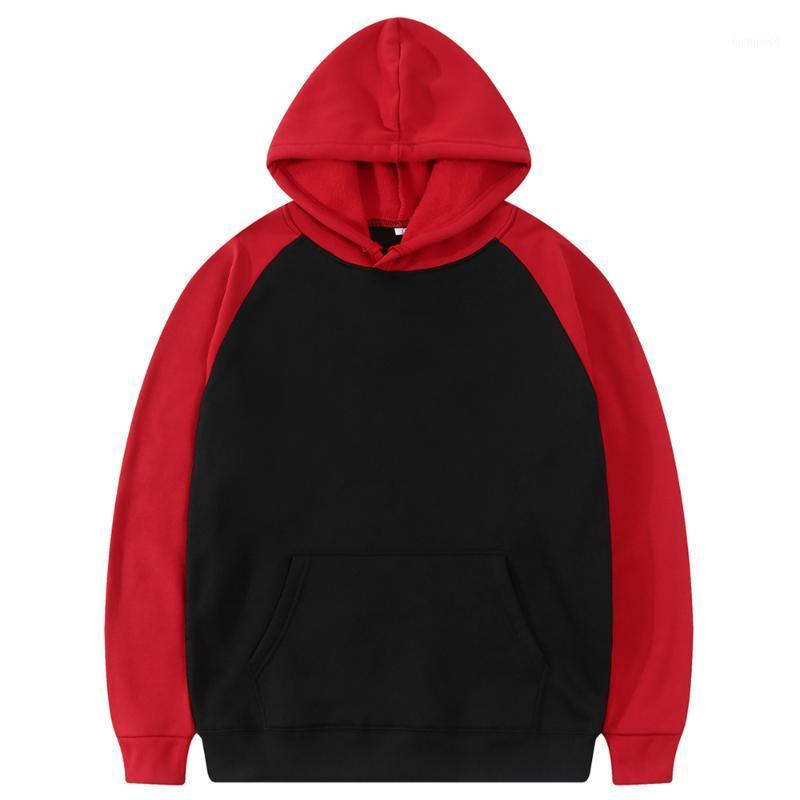 

Women's Hoodies & Sweatshirts Winter Full Sleeve Hoodie Splicing Sweatshirt Women Hoody Female Solid Color Streetwear Fleece