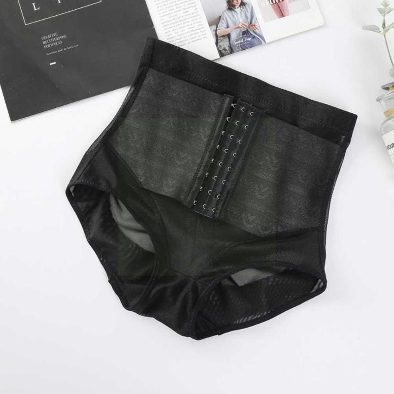 

Belts Women High Waist Abdominal Underwear Postpartum Recovery Body Breathable Shaper Weight Hip Lift Ultra-thin Panties L W1T0, Black