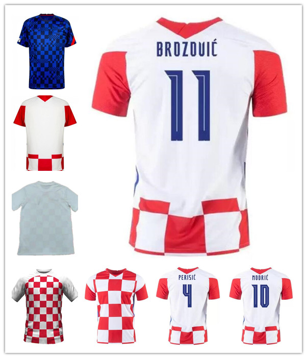 

2021Thailand Croacia CUP Soccer Jerseys Croatie 20 21 Croazia MODRIC PERISIC RAKITIC MANDZUKIC KOVACIC Republika Hrvatska Football Shirts, Black