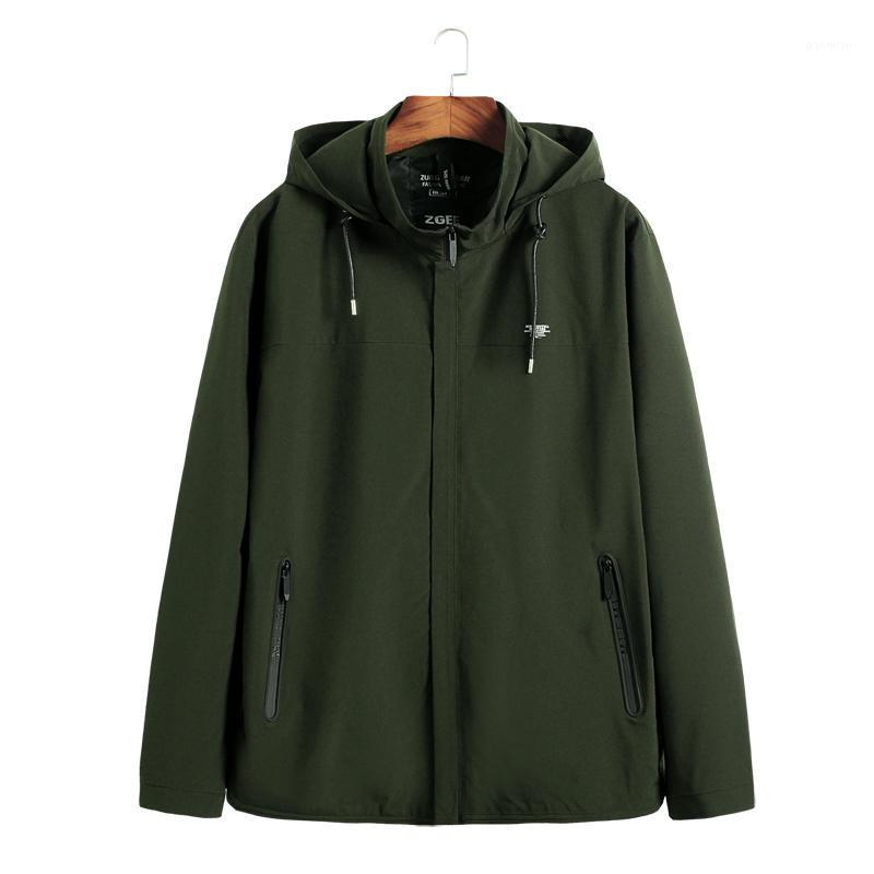 

Men's Jackets 2022 Large Size 8XL 7XL 6XL 5XL Spring Jacket Coat High Quality Outwear Windbreaker Men Parka Loose, Black