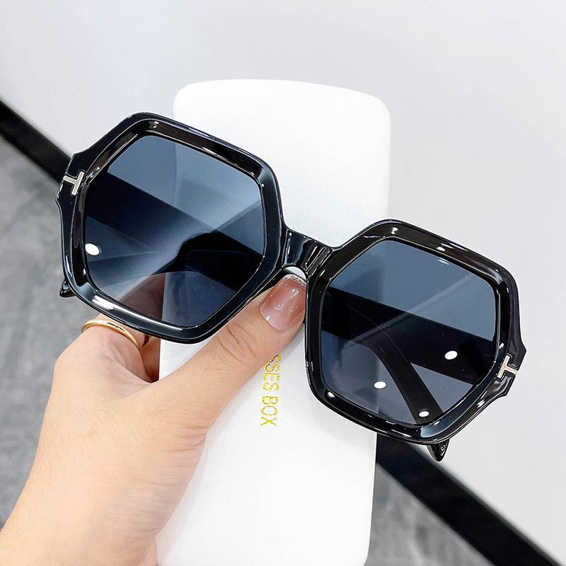 

Sunglasses Oversized Polygon T Men Vintage Octagon Big For Women Goggle Sun Glasses Ladies Gafas De Sol