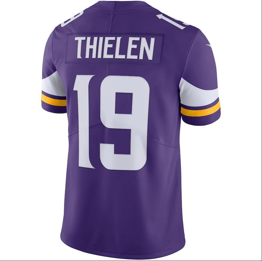 

Custom Justin Jefferson Minnesota''Vikings''Jersey Adam Thielen Dalvin Cook Harrison Smith Fran Tarkenton Kirk Cousins Purple Lewis Cine Football Jerseys 4XL, Color