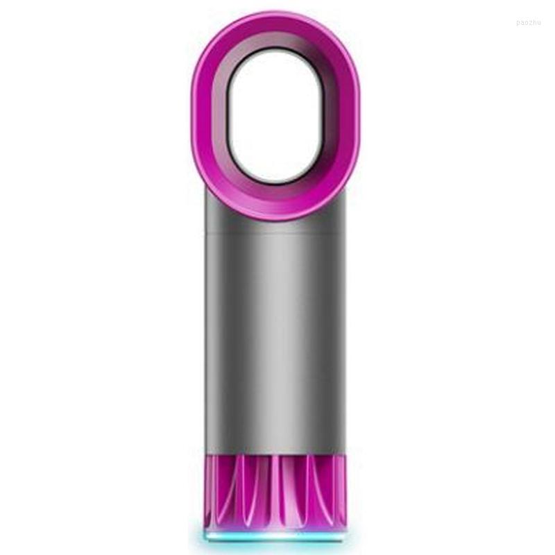 

Electric Fans Bladeless Fan Small Table Air Cooler Portable Rechargeable Breeze Quiet With Press Control For Office BedroomElectric