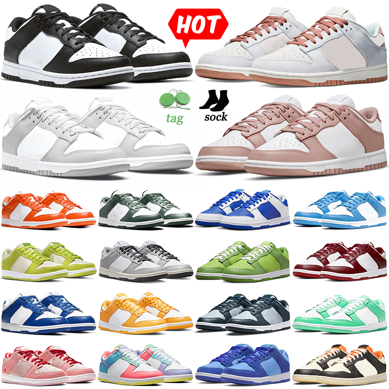 

Panda running shoes mens trainers UNC University Racer Blue Rose Whisper Grey Fog Syracuse Team Green Sail outdoor sports men women sneakers 36-47, Dusty olive