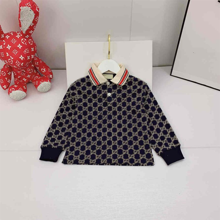 

2021SS catwalk kids sweater polo top fall winter brand high-end kids sweaters jackets girls sweatershirt229N, 02