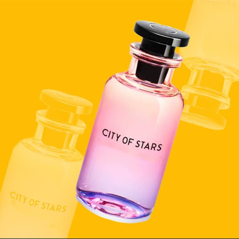 

Newest highest design perfume fragrances for men CITY OF STAR rose vents &apogee 100ml women male Spray Perfumes Chypre Floral Fragrance Good Smell Fast Delivery