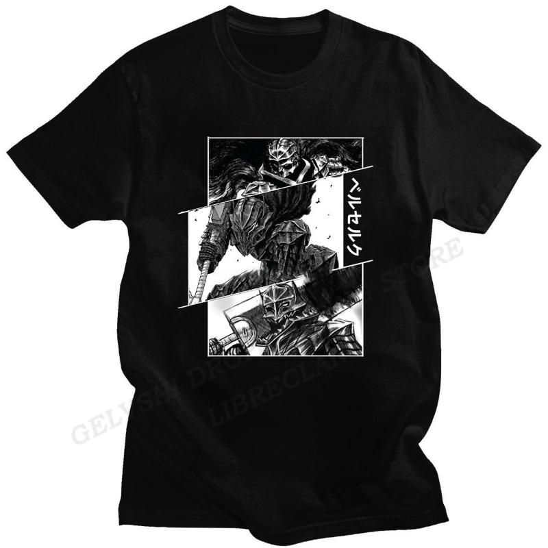 

Men' T-Shirts Anime Berserk T Shirt Men Women Fashion Cotton Tshirt Kids Hip Hop Top Tee Japanese T-shirt Guts CamisetaMen, 2df505214-gary