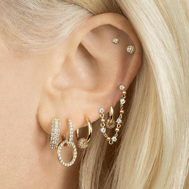 

Hoop & Huggie Classic Colorful Cz Circle Earring Mini Small Hoops Delicate Minimal Rainbow Jewelry For Female Women Fashion JewelryHoop