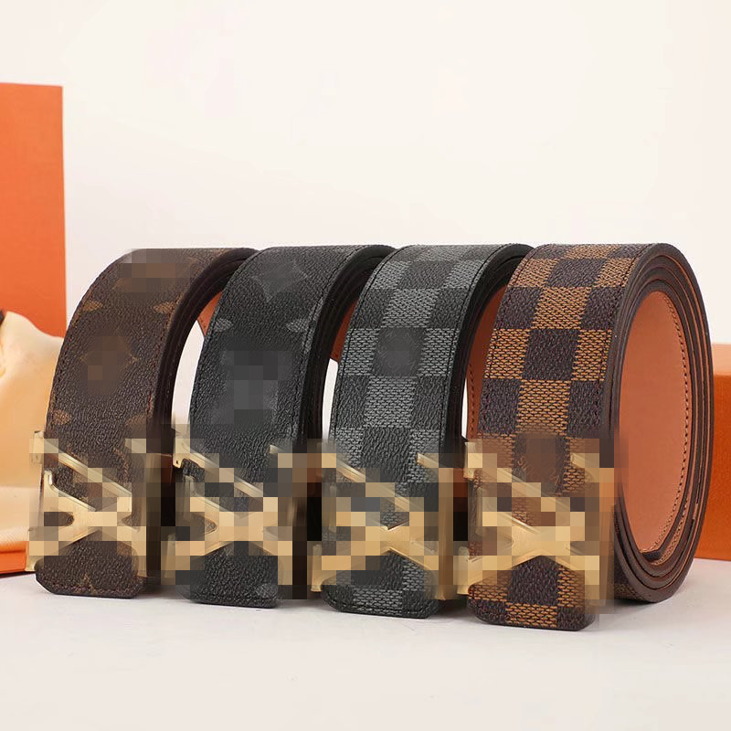 

2022 Top Quality Belts Men New Genuine Leather Promotional Automatic E Buckle Belt Fashion Gift BeltLVS Louisseity Viutonity VUTTONS GGs, No box