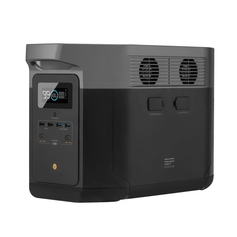 

ECOFLOW Max 2016Wh 3400W Max Portable Power Station Emergency Energy Supply Portable Power Generator for Outing Travel Camping