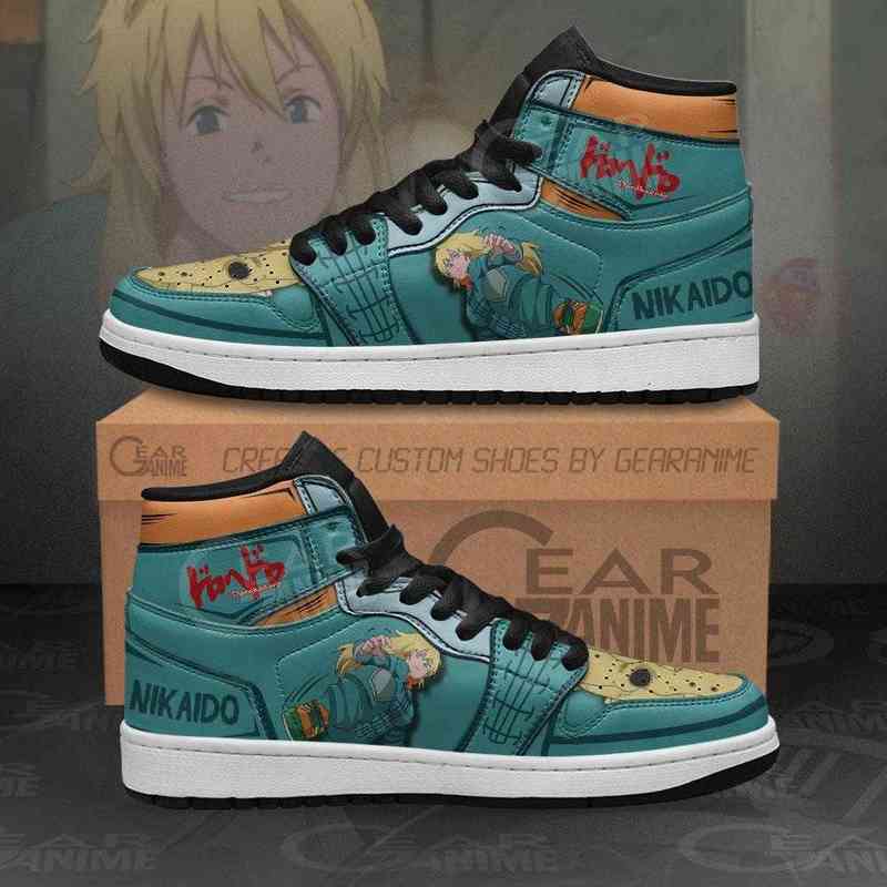

Dorohedoro Nikaido Sneakers Horror Custom Anime Shoes, Others