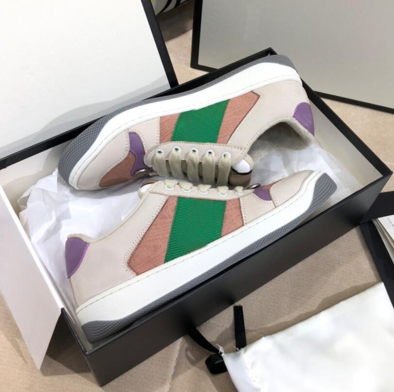 

Designer Top Quality Shoes Screener Men Sports Shoes Ace Green Red Stripe Casual Shoes For Women