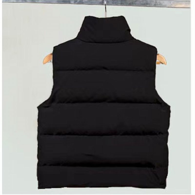 

Fashion vests Down jacket sport vest jackets Keep warm mens stylist winter jacket men gilet and women thicken outdoor coat essential cold protection size -2XL, White