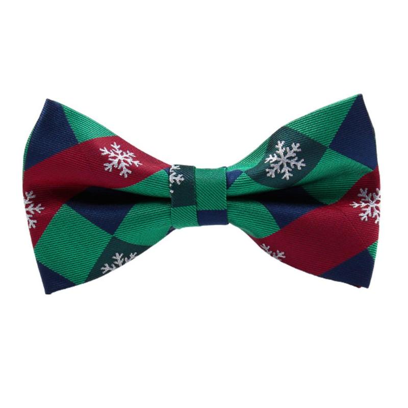 

Bow Ties Adjustable Silk Tuxedo Men's Tie Christmas Wedding Bowtie For Holiday Birthday Balls Graduation Party