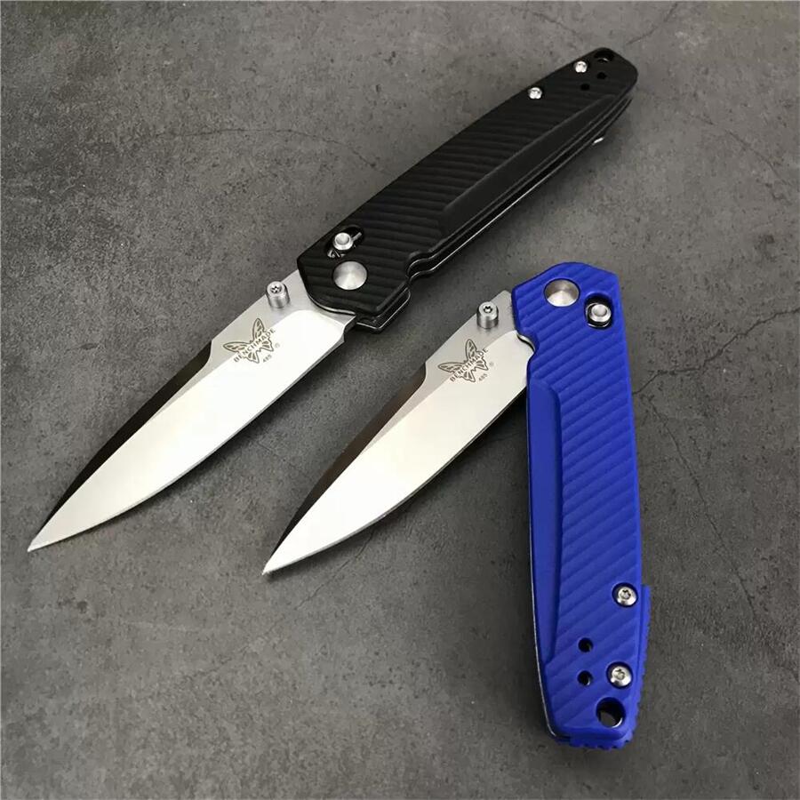 

Benchmade BM485/485 Rukus Bugout AXIS Folding Knife Tactical Survival Pocket Knives D2 Blade G10 Handle Outdoor Camping Hunting Knifes 615 1401 484 484s 535 Tools