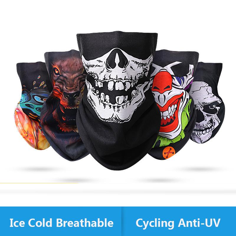 

Bandanas Multifunctional Silk UV Protection Magic Scarf Neck Warmer Tube Bandana Outdoor Fishing Hiking Cycling Balaclava HeadbandBandanas B